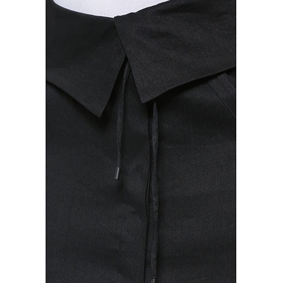 VINCE FOLD OVER WAIST BAND SKIRT OLIVE - Picture 9 of 11